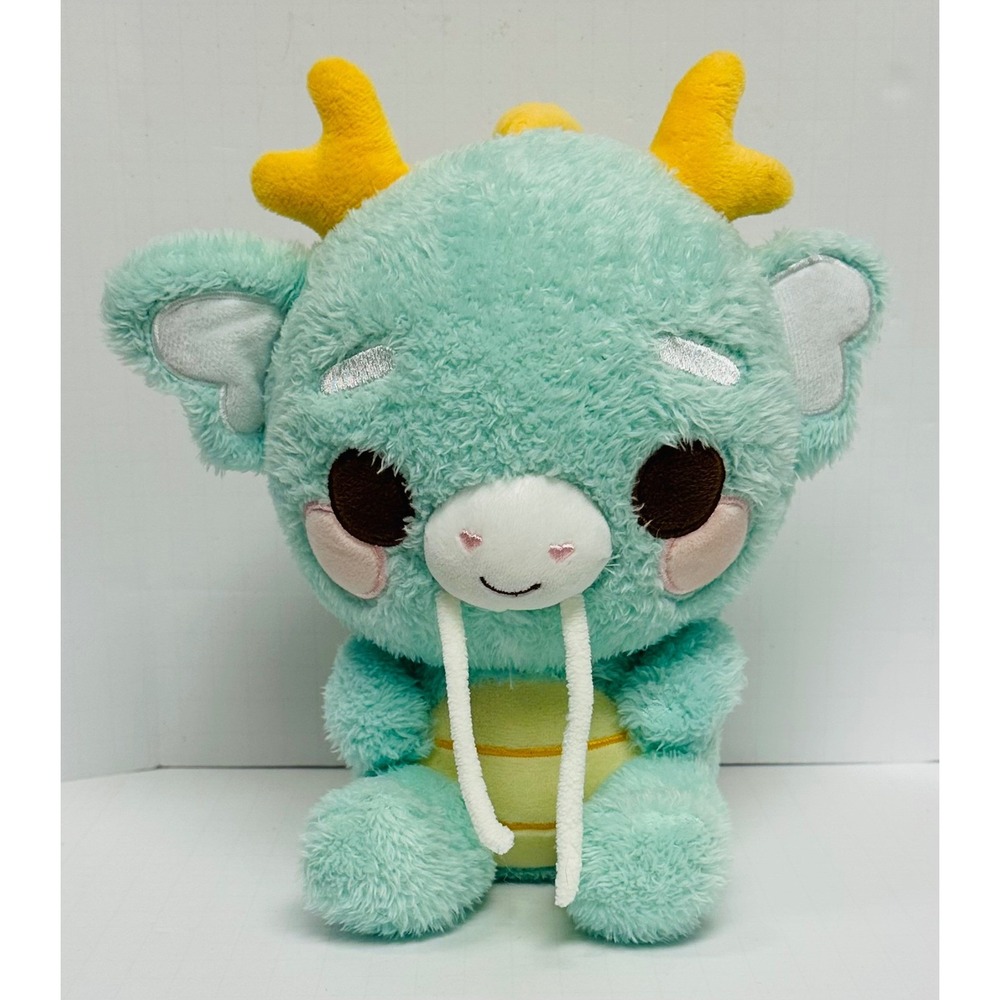 Cuddle Barn #Plushgoals Kai Mythical Kirin 9" Mint Green Dragon Plush 2023